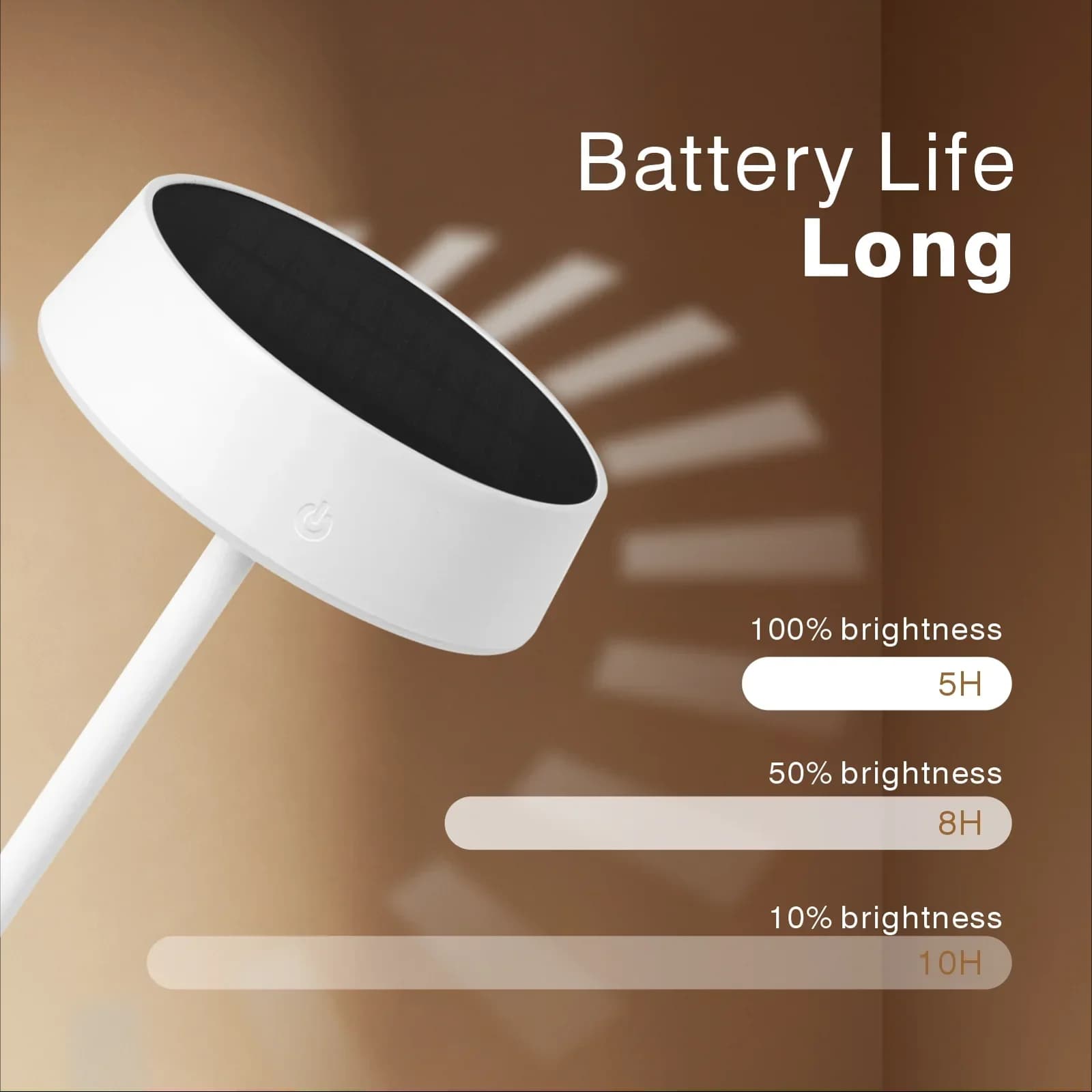 USB Type-C atspari vandeniui saulės energija varoma stalinė lempa
