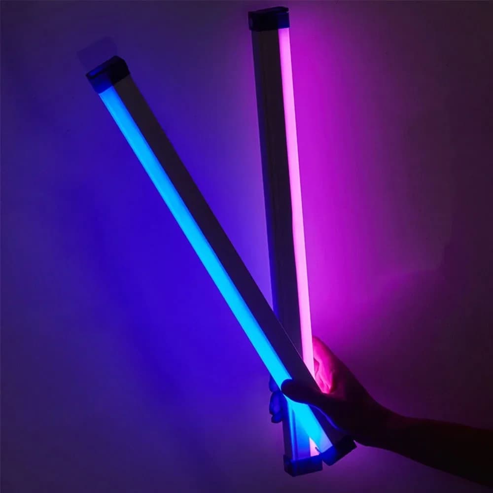 RGB USB vamzdelinė švieslentė, 17 cm arba 32 cm