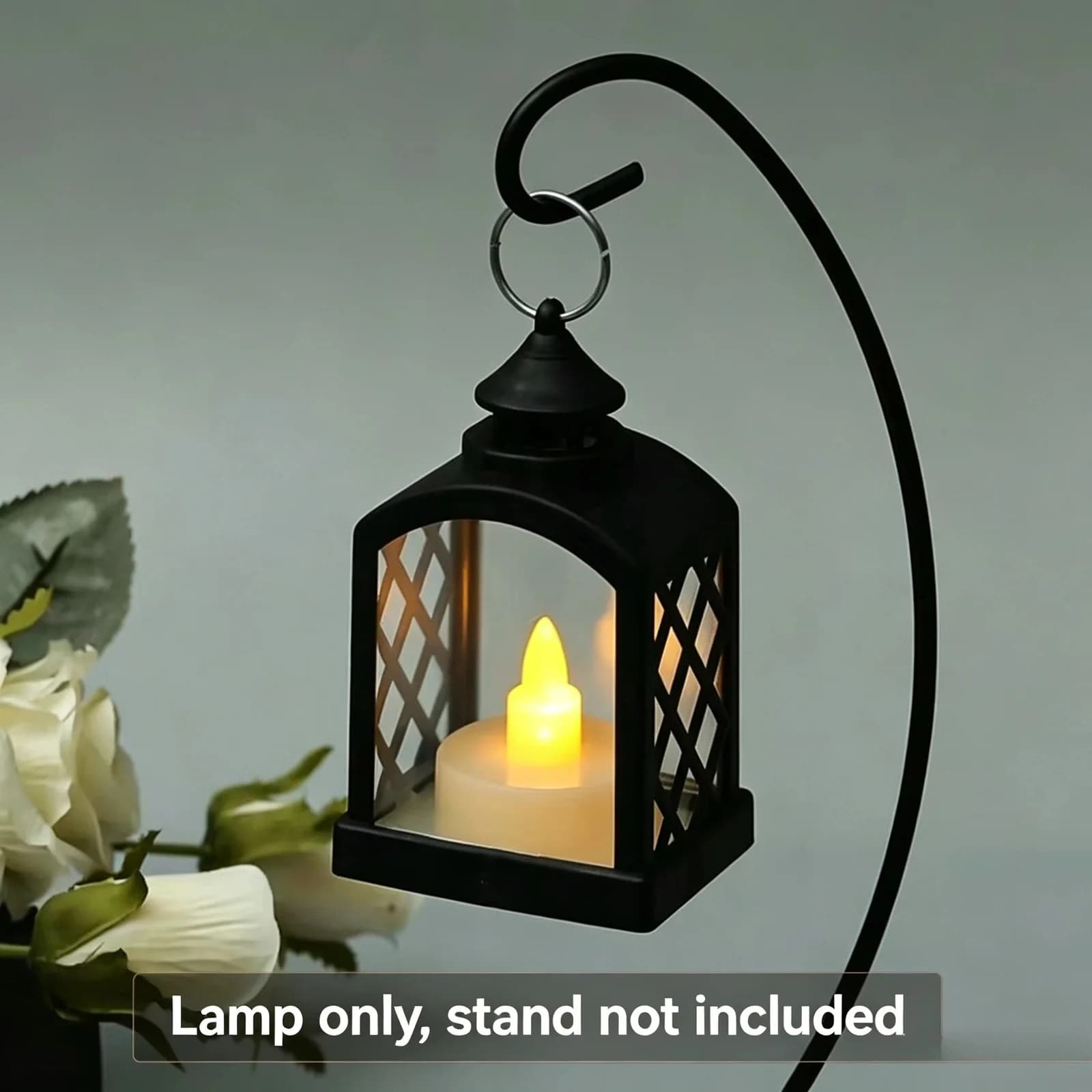 Retro LED žvakės formos naktinis šviestuvas, šilta šviesa
